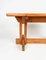 Pine Bench or Side Table in the Style of Charlotte Perriand, France, 1970s, Image 9