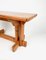 Pine Bench or Side Table in the Style of Charlotte Perriand, France, 1970s, Image 12
