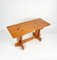 Pine Bench or Side Table in the Style of Charlotte Perriand, France, 1970s, Image 11