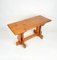 Pine Bench or Side Table in the Style of Charlotte Perriand, France, 1970s, Image 5