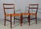 Dining Chairs in Rosewood and Leather by Johannes Andersen, Set of 4 3