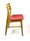 Danish Dark Polished Wood Dining Chairs, 1960s, Set of 6, Image 4