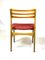 Danish Dark Polished Wood Dining Chairs, 1960s, Set of 6 5