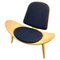 Vintage Shell Chair by Hans J. Wegner, 1963 1