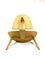 Sedia Shell vintage di Hans J. Wegner, 1963, Immagine 8