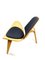 Vintage Shell Chair by Hans J. Wegner, 1963 4