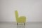 Italian Yellow Wingback Chair from I.S.A. Bergamo, 1950s 5