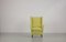 Italian Yellow Wingback Chair from I.S.A. Bergamo, 1950s 2