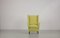 Italian Yellow Wingback Chair from I.S.A. Bergamo, 1950s, Image 2