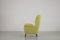 Italian Yellow Wingback Chair from I.S.A. Bergamo, 1950s 11