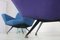 Fauteuils Bleus et Violets par Lenzi pour Studio Tecnico, Italie, 1950s, Set de 2 16