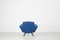Set of Italian Lounge Chairs in Blue and Violet by Lenzi for Studio Tecnico, 1950s 5