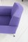 Set of Italian Lounge Chairs in Blue and Violet by Lenzi for Studio Tecnico, 1950s 19