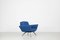 Set of Italian Lounge Chairs in Blue and Violet by Lenzi for Studio Tecnico, 1950s 3