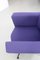 Set of Italian Lounge Chairs in Blue and Violet by Lenzi for Studio Tecnico, 1950s 18