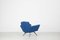 Italienische Sessel in Blau & Violett von Lenzi für Studio Tecnico, 1950er, 2er Set 6