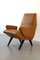 Italian Lounge Chair in Vinyl Leather by Nino Zoncada, 1950s 3