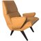 Italian Lounge Chair in Vinyl Leather by Nino Zoncada, 1950s 1