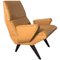 Italian Lounge Chair in Vinyl Leather by Nino Zoncada, 1950s, Image 1