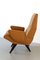 Italian Lounge Chair in Vinyl Leather by Nino Zoncada, 1950s 4