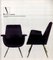 Fauteuils Noirs par Gastone Rinaldi pour Rima, 1950s, Set de 2 16