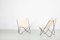 Italian White Tripolina Chairs by Gastone Rinaldi for Rima, Set of 2 7
