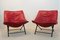 Foldable Easy Chairs by Teun Van Zanten for Molinari, 1970s, Set of 2 1