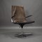 German Leather Office Swivel Armchairs from Walter Knoll, 1975, Image 2