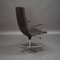 German Leather Office Swivel Armchairs from Walter Knoll, 1975, Image 8