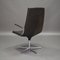 German Leather Office Swivel Armchairs from Walter Knoll, 1975 6