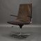 German Leather Office Swivel Armchairs from Walter Knoll, 1975, Image 4