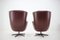 Scandinavian Leather Armchairs / Lounge Chairs from Peem, Finland, 1970s, Set of 2, Image 6