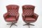 Scandinavian Leather Armchairs / Lounge Chairs from Peem, Finland, 1970s, Set of 2 4