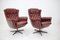 Scandinavian Leather Armchairs / Lounge Chairs from Peem, Finland, 1970s, Set of 2 3
