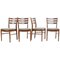 Danish Teak Chairs, 1960s, Set of 4 1