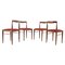 Minimalist Dining Chairs by Drevotvar, Czechoslovakia, 1970s, Set of 4 1