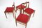 Minimalist Dining Chairs by Drevotvar, Czechoslovakia, 1970s, Set of 4 5