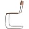 Silla infantil Bauhaus de cromo, Imagen 1