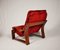 Fauteuil et Tabouret Scandinaves, 1960s, Set de 2 7