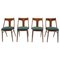 Dining Chairs, Czechoslovakia, 1960s, Set of 4, Image 1