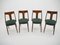 Dining Chairs, Czechoslovakia, 1960s, Set of 4 4