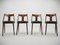 Dining Chairs, Czechoslovakia, 1960s, Set of 4 3