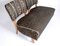 Antikes Sofa aus Stoff & Holz 3