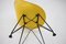 Mid-Century Yellow Fiberglass Dining Chairs by M. Navratil, 1960s, Set of 4, Image 14
