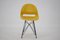 Mid-Century Yellow Fiberglass Dining Chairs by M. Navratil, 1960s, Set of 4, Image 9