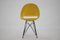 Mid-Century Yellow Fiberglass Dining Chairs by M. Navratil, 1960s, Set of 4, Image 12