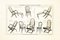 Silla plegable nº 1 con reposapiés y reposapiés de Thonet, década de 1880, Imagen 8