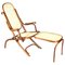 Nr.1 Folding Chair With Arms and Legrest from Thonet, 1880s, Image 1