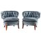 Mid-Century Scandinavian Easy Chairs by Otto Schulz, Set of 2, Image 1