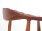 Skandinavische Armlehnstühle the Chair aus massivem Teak von Hans Wegner, 2er Set 8